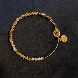 Alex and ani gold star bangle bracelet